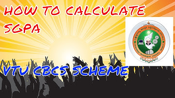 HOW TO CALCULATE SGPA FROM MARKS GIVEN BY VTU??