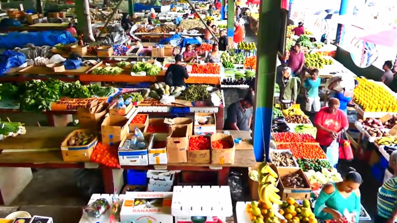 Я ОБОЖАЮ ходить по магазинам на рынке! | Видеоблог об островном рынке