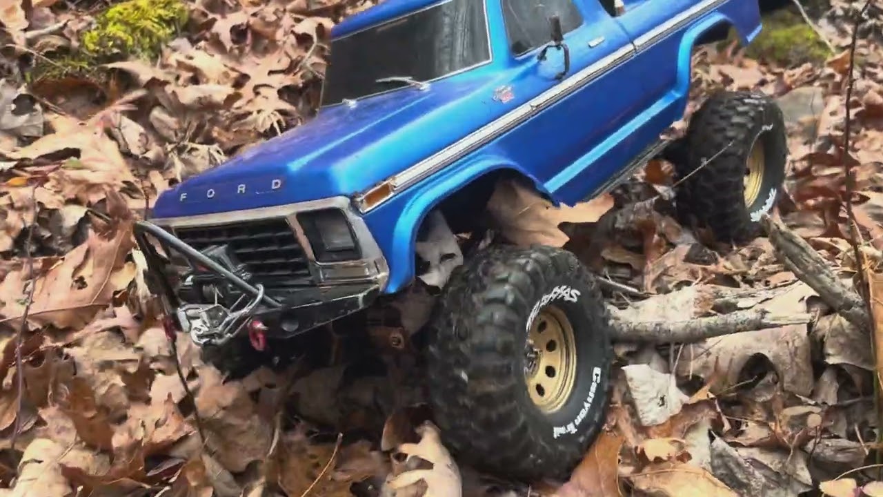 RC F150 high trail trx4 traces