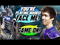 This Man Challenged Me To A 1v1 - How Could I Refuse? - WC3 - Grubby