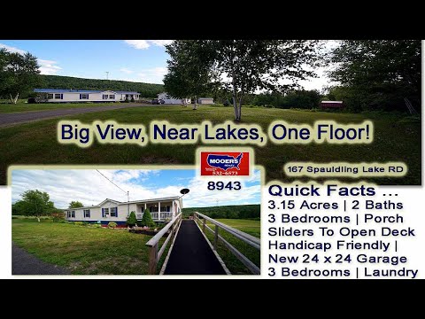 167 Spaulding RD, Oakfield, ME home video tour
