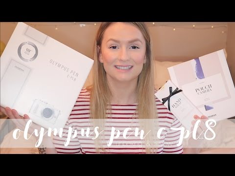 Olympus Pen E-PL8 Unboxing & First Impressions Review | Frankie Amelia