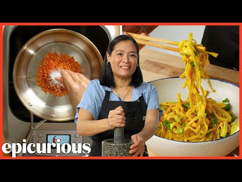 How A Thai Chef Makes Northern Thailand’s Iconic Curry Noodles, Khao Soi | Epicurious