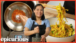 How A Thai Chef Makes Northern Thailand’s Iconic Curry Noodles, Khao Soi | Epicurious