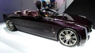 Cadillac Ciel Concept - Exterior and Interior Walkaround - 2013 Detroit Auto Show