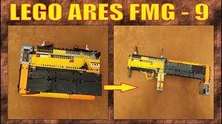 ЛЕГО ОРУЖИЕ | П-ПШКА - ТРАНСФОРМЕР | ARES FMG-9 | СТРЕЛЯЕТ