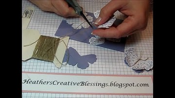 Stampin Up Blossom Punch Butterfly 2