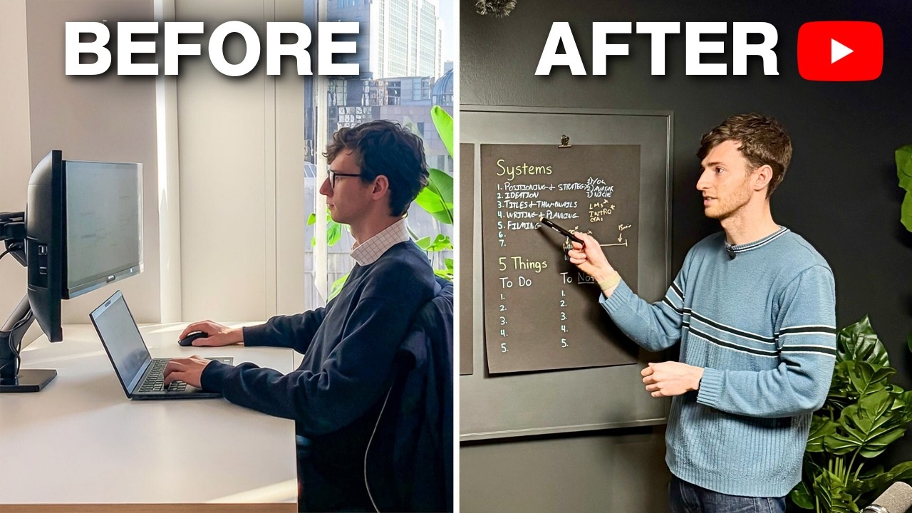 How I quit consulting & built a 6-figure YouTube business
