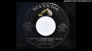 Homer And Jethro - Itsy Bitsy Teenie Weenie Yellow Polkadot Bikini Rca Victor 7790