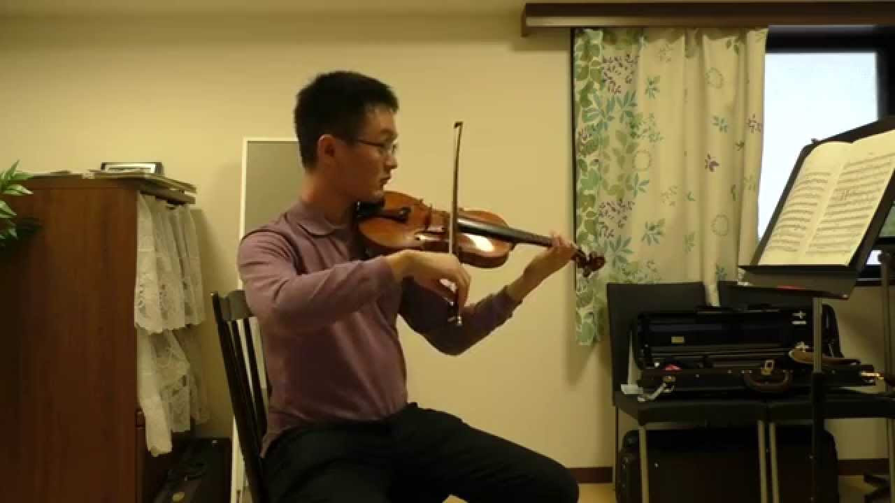 バイオリン奏法 2nd violin>Dvorak Symphony no 9 3mov From The New World