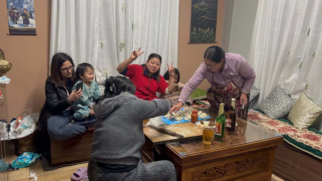 Momo Treat for My Friends with My Family 🥟❤️ #momomaking#friendship#family#dailyvlog 