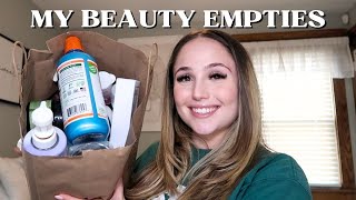 MY BEAUTY EMPTIES (Hygiene, Skincare, Makeup &amp; Haircare)