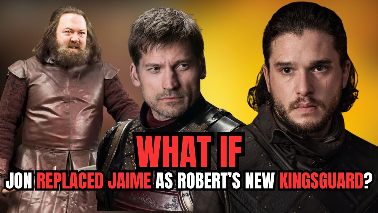 Что, если бы Джон Сноу заменил Джейме в качестве нового королевского гвардейца Роберта? | ИГРЫ ПР...