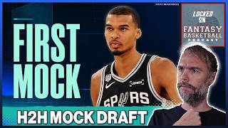 Full The FIRST Fantasy Basketball Mock Draft Of The Year - Jokic Or Wemby At 1 Guide