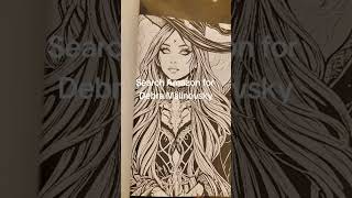 My NEW coloring book!  Creepy Halloween Coloring Book!  A Spooky Haunted Coloring Journey!