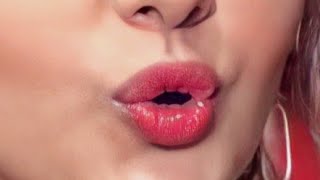 Kajol Devgan And Vidya Balan Beautiful Lips Closeup