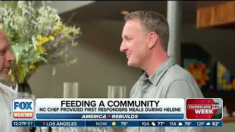 North Carolina Chef Steps Up To Help After Hurricane Helene's Devastation