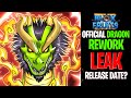 OFFICIAL DRAGON REWORK EXPOSED? Dragon Rework MODEL &amp; LOGO LEAK | Blox Fruits