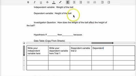 Adding Data Table to google docs