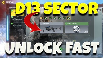 TIPS! UNLOCK *NEW* D13 SECTOR  LAUNCHER | DISC OF DOOM | SEASONAL EVENT | CODM | SEASON 11