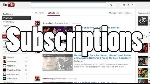 How to get Subscription Feed on the New Youtube