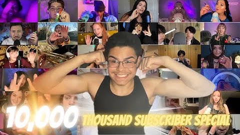 ⭐️10,000 SUBSCRIBER SPECIAL 50+ OTHER ASMRTIST DOING ASMR 2 HOURS⭐️