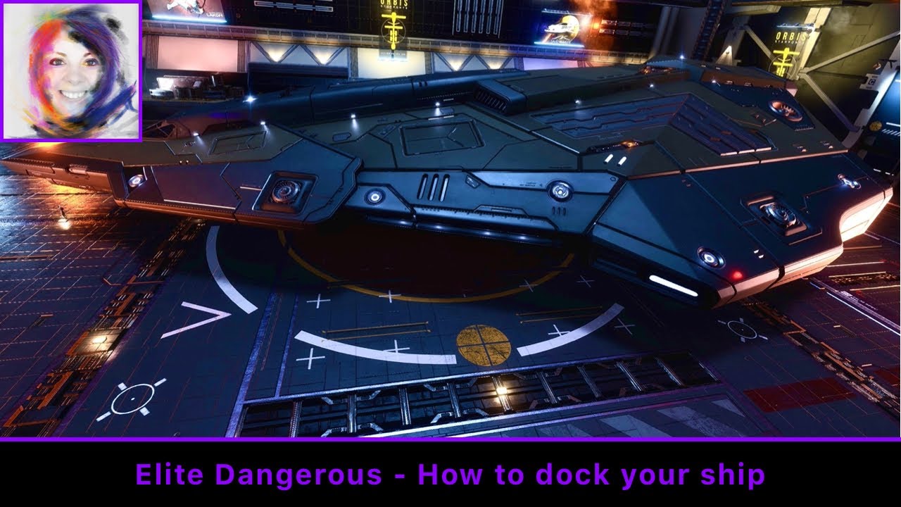 Elite Dangerous Gameplay – Docking and Ship Configuration – The