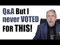 Q&A But I never voted for THIS