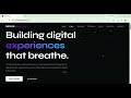 Creat personal portfolio website udsing html css and js💪😄 #portfolio
