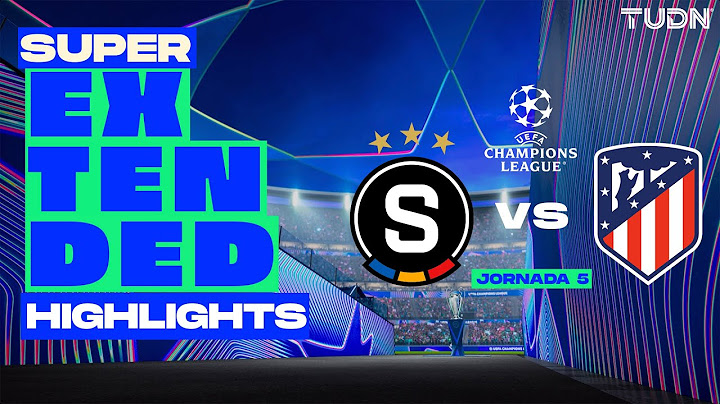 SUPER EXTENDED HIGHLIGHTS | Sparta Praha Vs Atlético de Madrid | UEFA Champions League 24/25 | TUDN