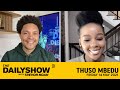 A glimpse of the Thuso Mbedu Interview #ThusoMbeduDay | The Daily Social Distancing Show