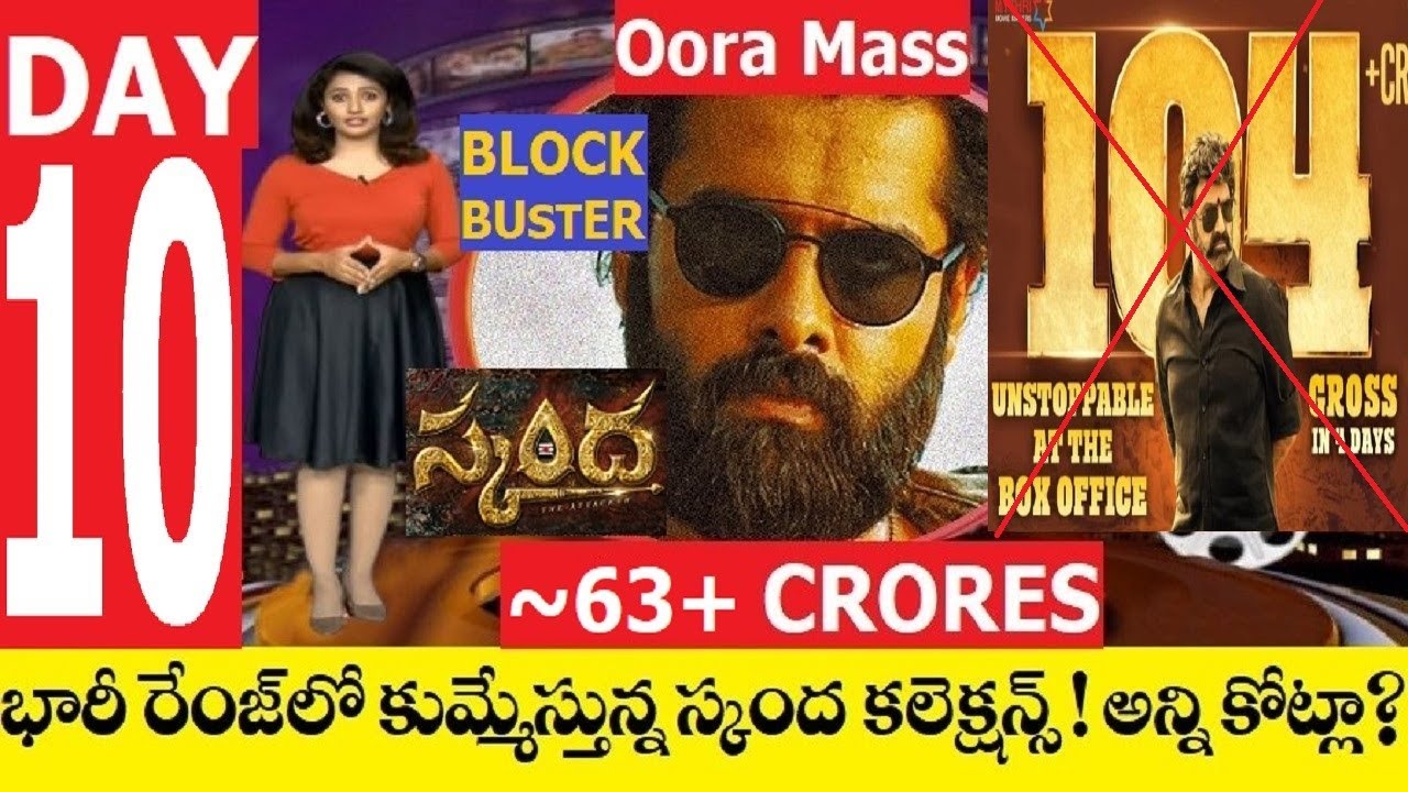 SKANDA Day 10 Box Office Collections  Block Buster Hit  Ram Pothineni  Balakrishna Surprised