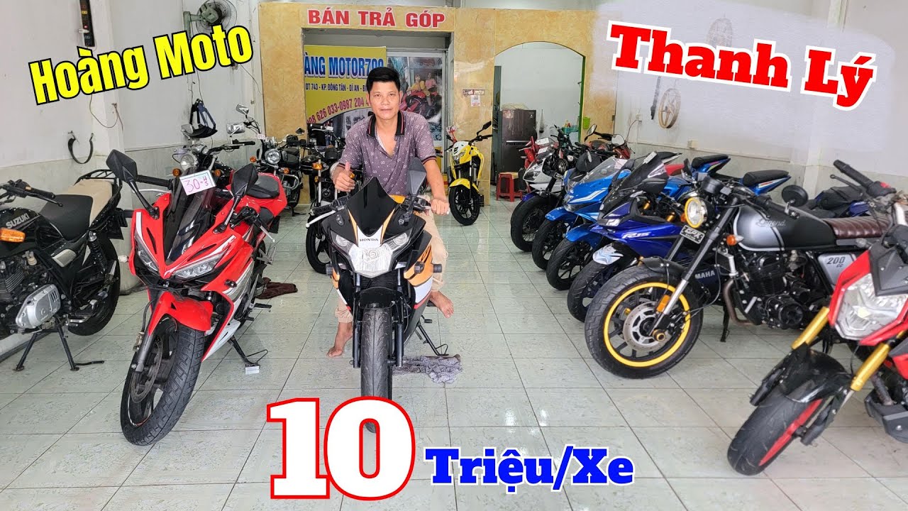 Thanh Lý Xe Máy , Moto Cũ Giá Rẻ CBR150R , GZ150A ,Rebel 170 ,Bandit 150 ,Exciter 135 ,Suzuki Hj125