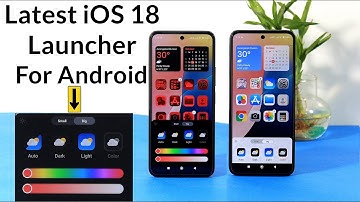 Latest iOS 18 Launcher | Convert Any Android into iOS 18 | iOS 18 Without Root & No Apk
