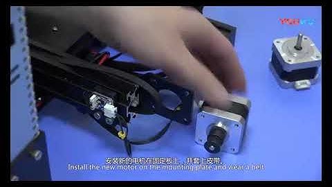 How to Replace Y Axis Stepper