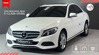 2016 Mercedes-Benz C-Class GF370719+LEATHER SEATS+USB+Airbag+Radio