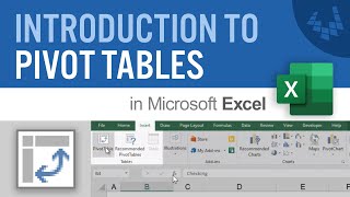 Introduction to Pivot Tables in Excel