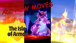 EVERY NEW MOVE IN ISLE OF ARMOR (Pokemon Sword\/Shield DLC Expansion Pass)