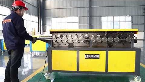 TDC/TDF T-12/T-15 flange forming machine for HVAC