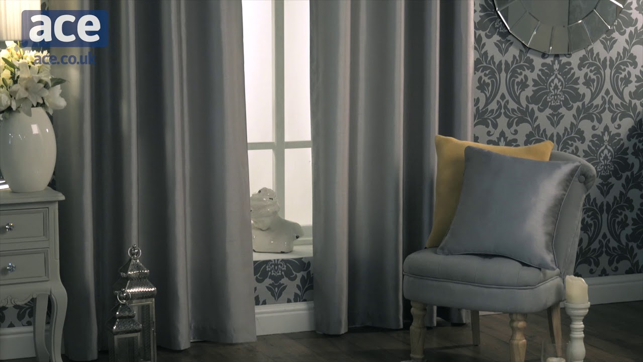 Ace - Faux Silk Lined Curtains