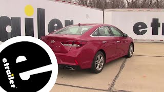 Etrailer Curt T - Connector Vehicle Wiring Harness Installation - 2018 Hyundai Sonata