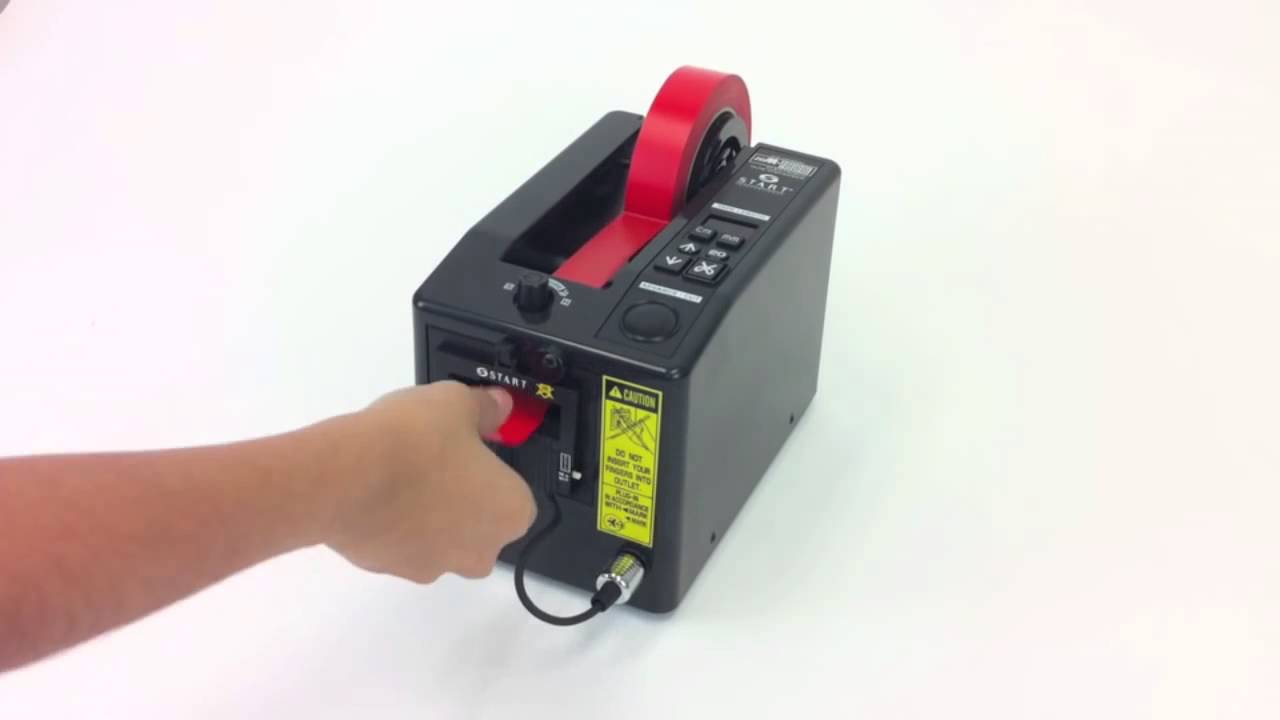 START International ZCM1000 Electric Tape Dispenser YouTube