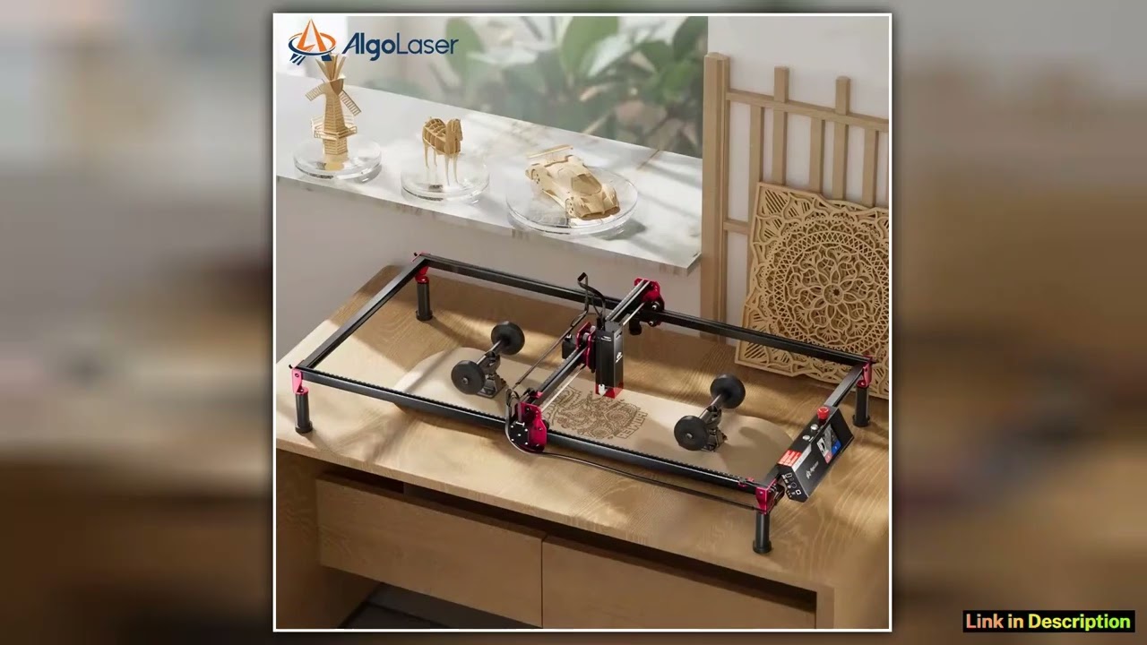 AlgoOS Control Smart High Power AlgoLaser DIY KIT MK2 10W Touch Screen 4043cm40x80cm Woodworking La