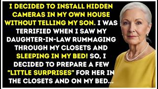 I Secretly Installed Cameras. My DIL Invaded My Privacy. I Left Her Gifts !