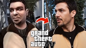 😱 GTA IV Characters in Real Life – Before & After AI Transformation