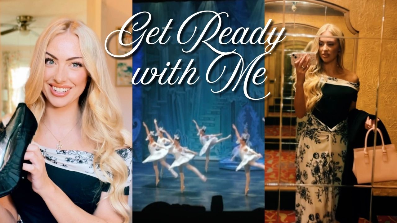 Thumbnail for Get Ready With Me for The Ballet! 🩰❄️🖤 || GRWM || Drugstore Makeup, Chats, and Choosing an Outfit!