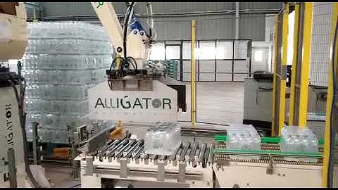 Robotic Bottle Palletizing System