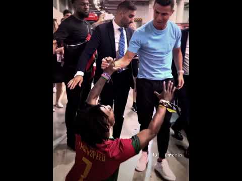 When Ronaldo Does Siu For IShowSpeed.. ❤️🩹