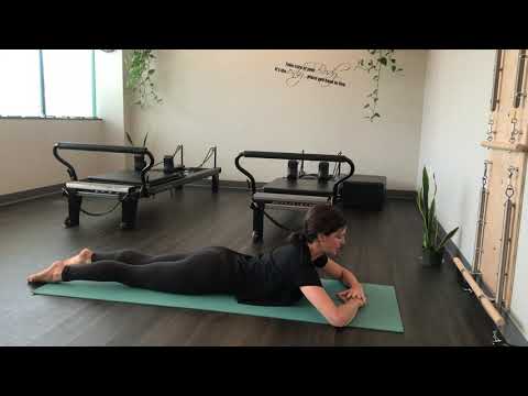 Back extension Pilates mat