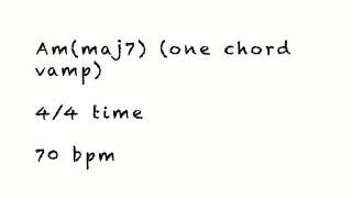 Ammaj7 Backing Track